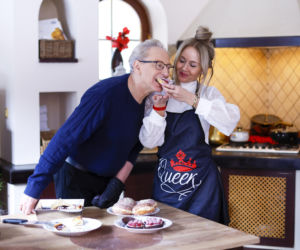 Borkowski w ogniu miłości! Nocne szaleństwa i balony dla żony rozgrzały sieć