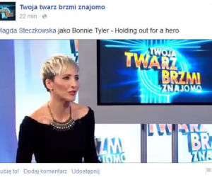 Twoja twarz brzmi znajomo 2, odcinek 7. Magda Steczkowska jako Bonnie Tyler: CAŁY WYSTĘP!!!