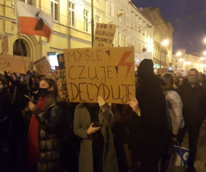 Protest w centrum Bydgoszczy