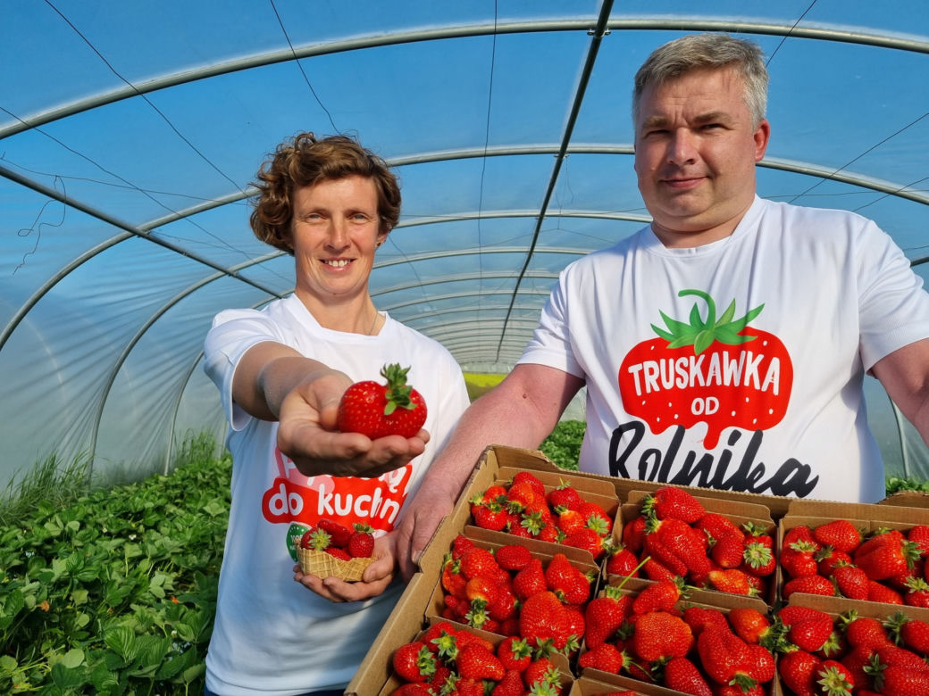 Weronika i Karol Maciejczyk, plantatorzy z Jenkowic koło Oleśnicy