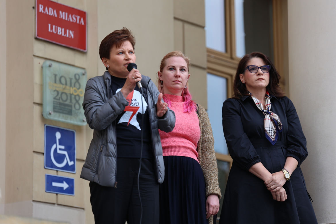 „Ani jednej więcej”. Protest w Lublinie