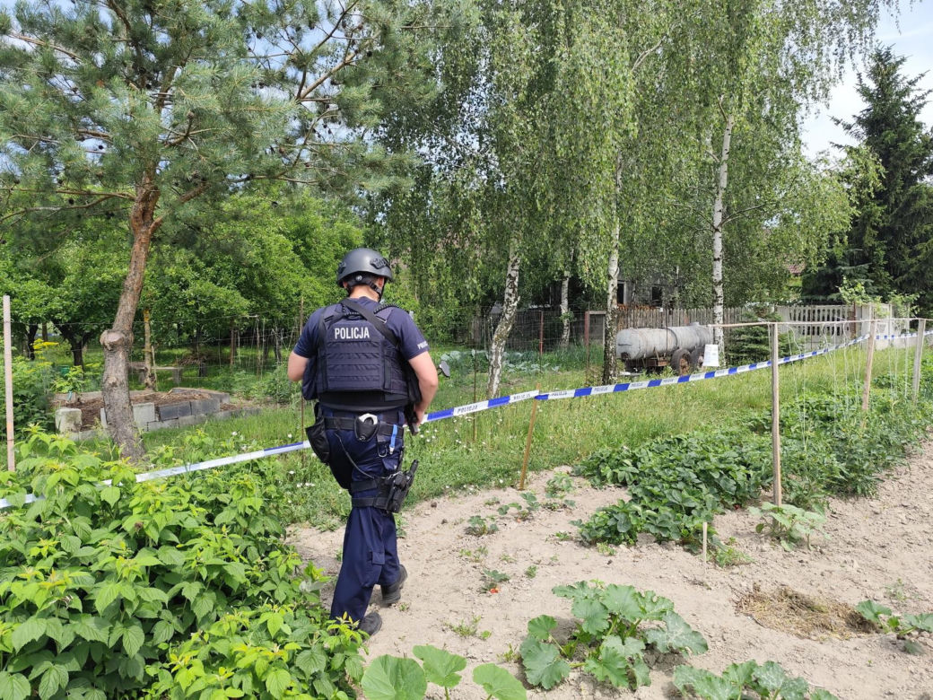 Zatrzymanie Dariusza R. po zbrodni w Mierzawie