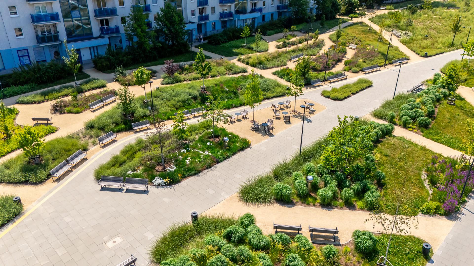 Park nad Południową Obwodnicą Warszawy w Warszawie