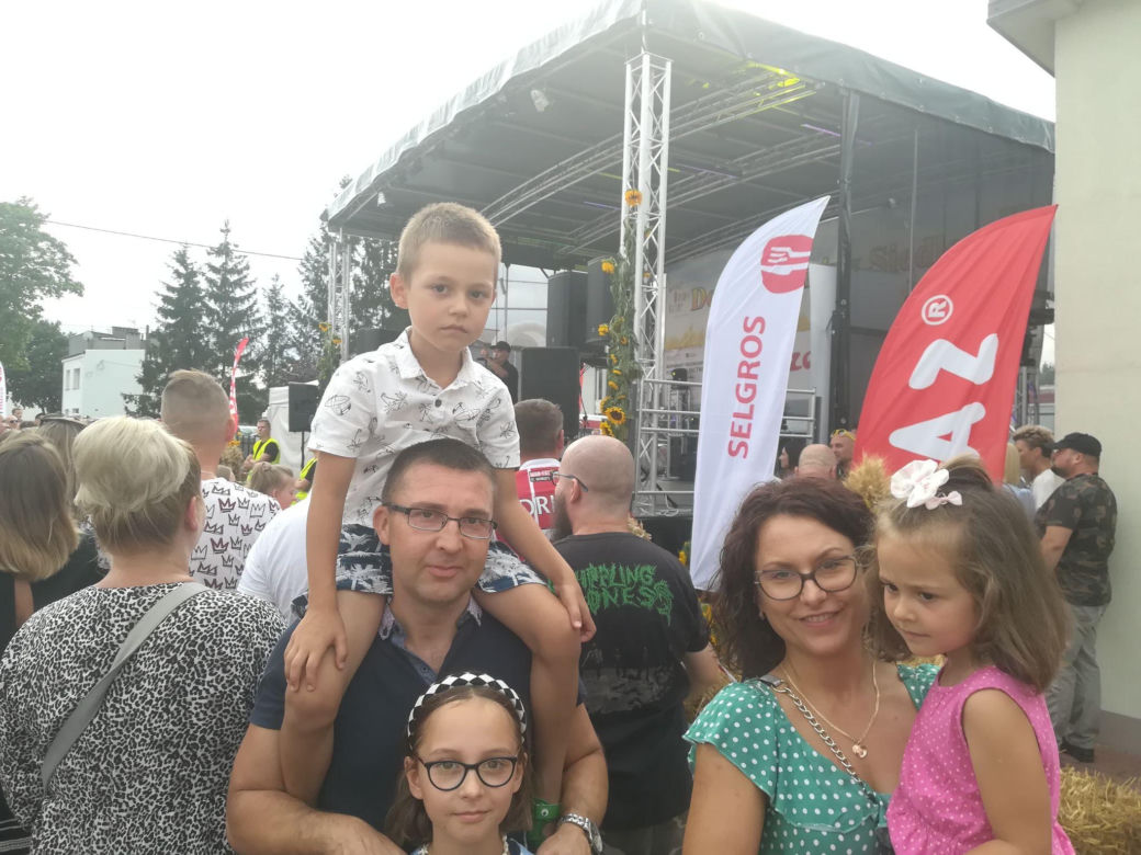 Gmina Siedlce, koncerty na dożynkach w Strzale – zdjęcia 