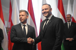 Spotkanie premiera Węgier z prezydentem Karolem Nawrockim