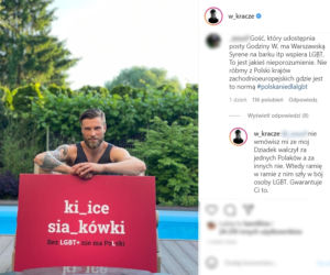 Andrzej Wrona i post o LGBT+