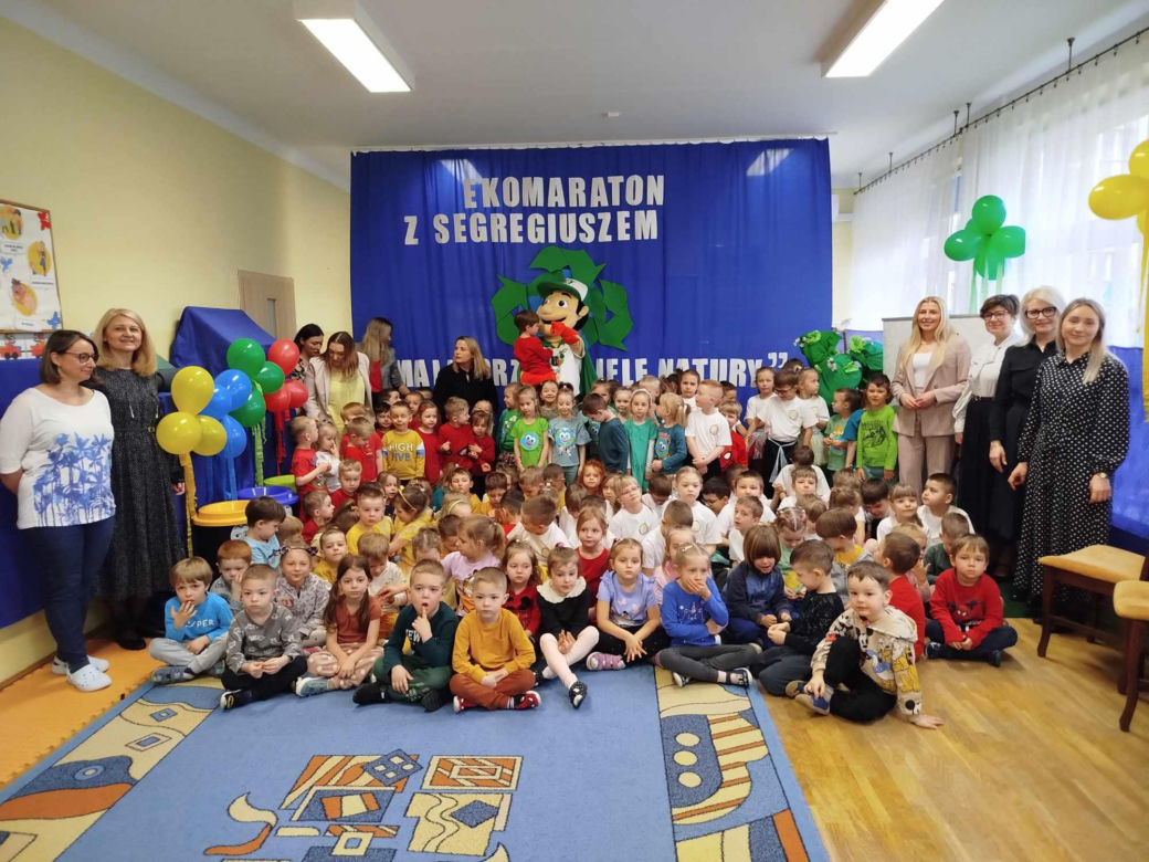 Program jest częścią projektu „EKOmaraton Siedlce z Segregiuszem” promującego edukację ekologiczną wśród najmłodszych poprzez zabawę