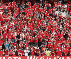 Widzew Łódź - Piast Gliwice: Zdjęcia kibiców i zawodników z meczu 34. kolejki PKO BP Ekstraklasy