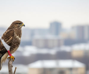 Warszawski myszołów uratowany. Co z miejskimi służbami?