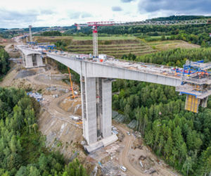 Budowa drogi S19 i najwyższej estakady w Polsce