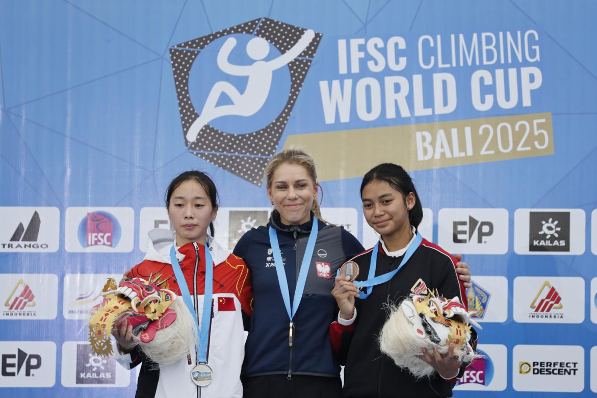 Puchar Świata we wspinaczce sportowej. Aleksandra Mirosław najlepsza na Bali!