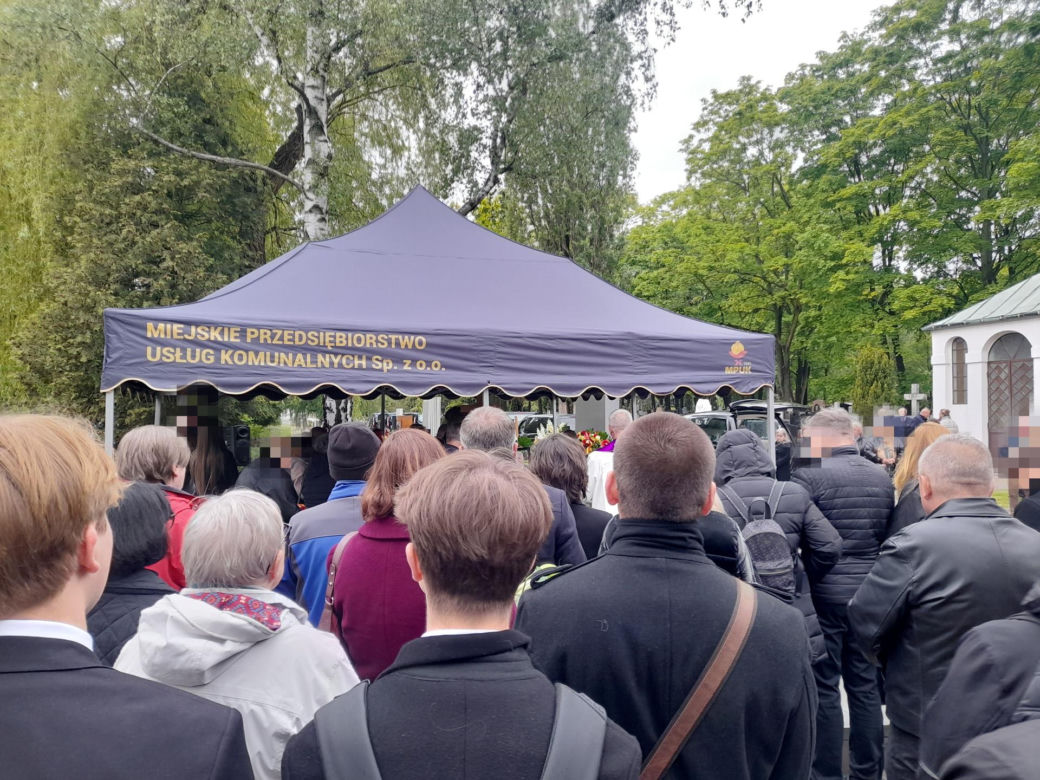 Pogrzeb wiceburmistrza Pragi-Południe 