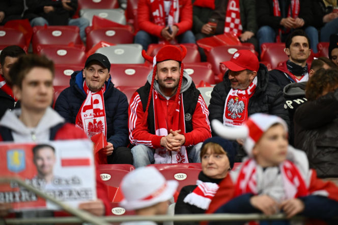 Tak się bawią kibice na meczu Polska - Albania. Gorąca atmosfera na PGE Narodowym