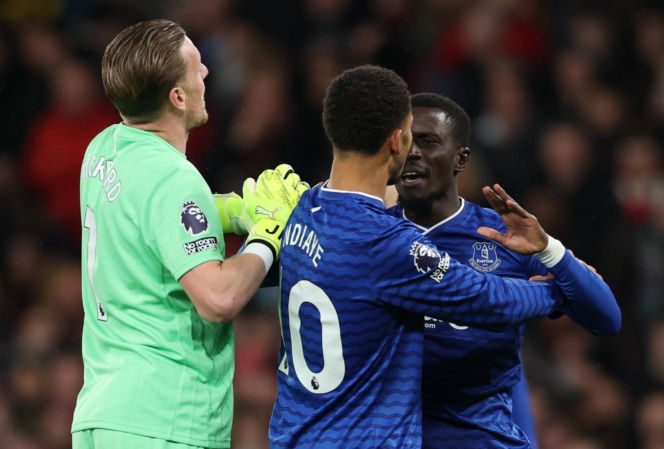 Awantura w meczu Man Utd - Everton