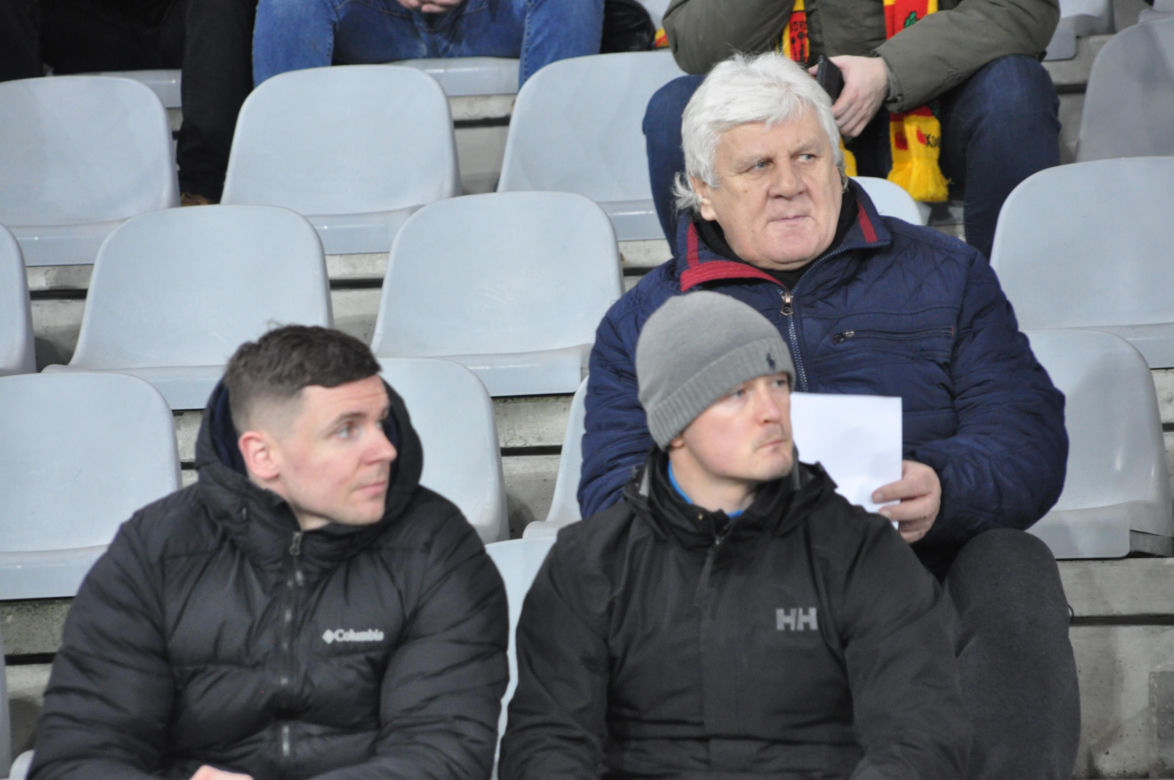 Korona Kielce - ŁKS Łódź. Zdjęcia kibiców na Suzuki Arenie