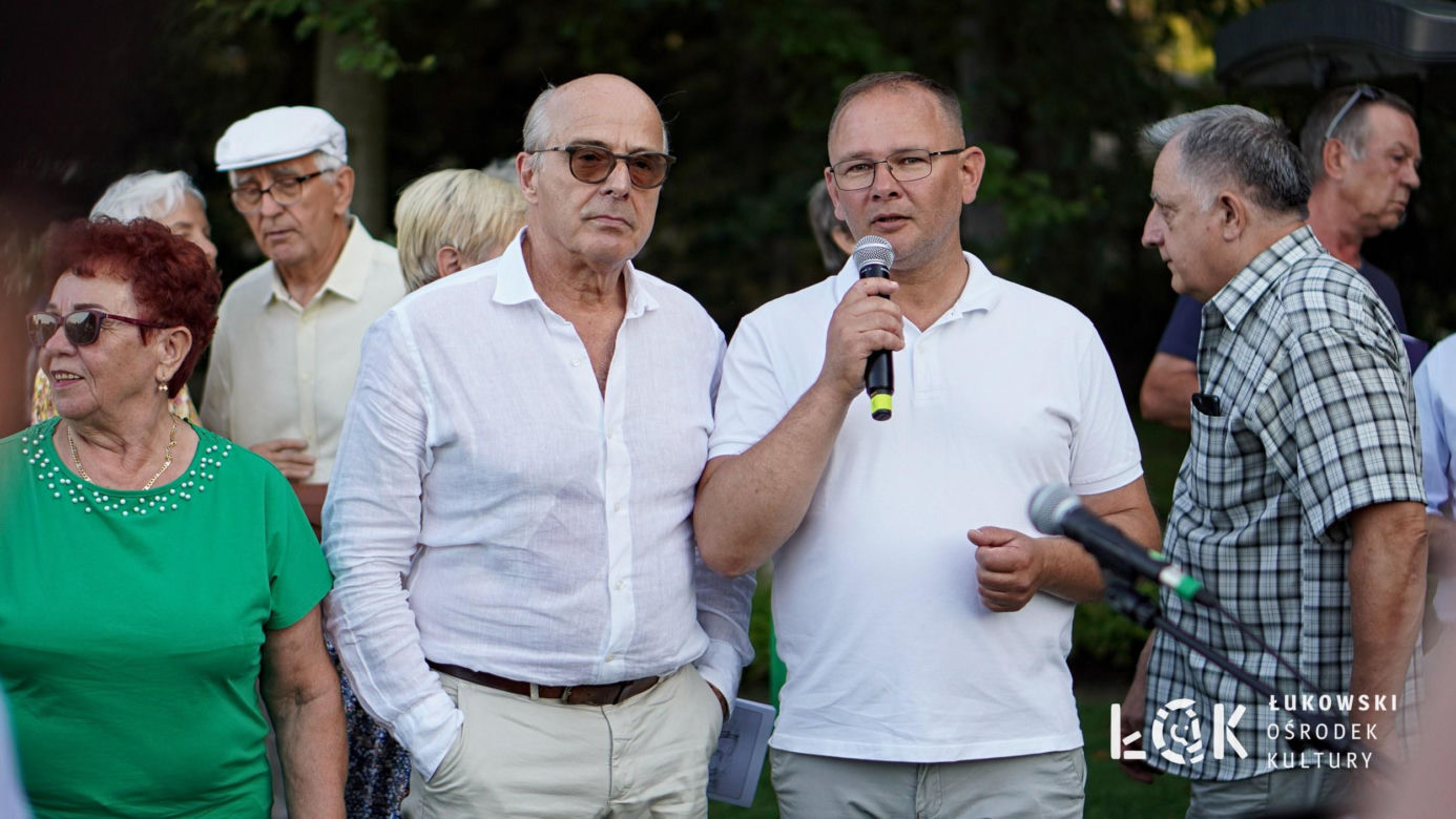 Chętnych do wspólnego śpiewania w Łukowie nie brakowało