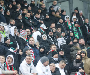 Piast Gliwice - Legia Warszawa, zdjęcia kibiców i zawodników z meczu 18. kolejki PKO BP Ekstraklasy