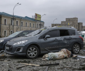 Ukraina/ 21 zabitych, ponad 110 rannych po atakach w Charkowie i Kijowie