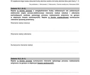 Matura 2021: chemia rozszerzona. Arkusze CKE. Co było na maturze z chemii?