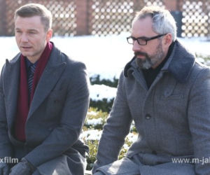 M jak miłość odc. 1136. Andrzej Budzyński (Krystian Wieczorek), Adam Werner (Jacek Kopczyński)