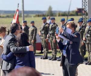 Michael Ollis patronem Centrum Kultury w Olesznie. To on ocalił życie Polaka w Afganistanie