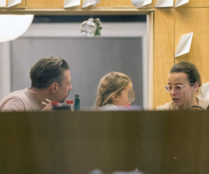 Anna Mucha na kolacji z rodziną_1PUBL