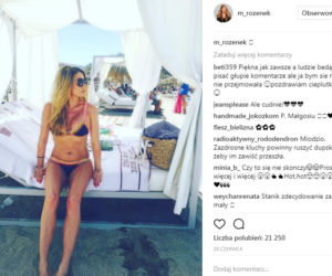 Małgorzata Rozenek w bikini