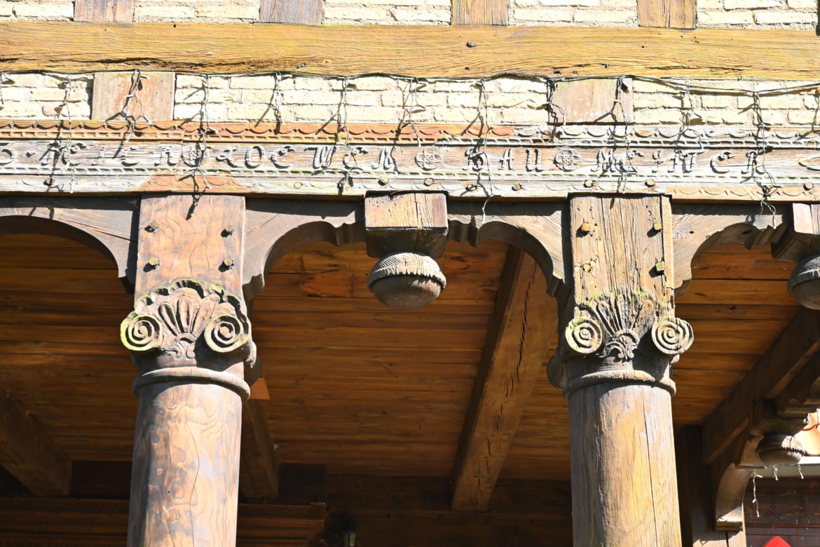 Żuławski dom podcieniowy w Marynowach z 1803 roku