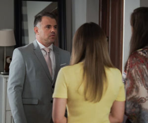 Barwy szczęścia, odc. 2538: Leon (Rafał Szałajko), Laura (Kim Grygierzec), Klara (Olga Jankowska)