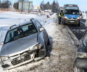 Poważny wypadek na zakopiance