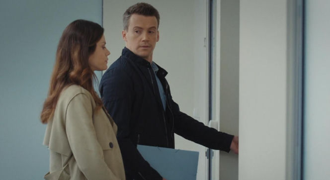 M jak miłość odc. 1891. Kasia (Paulina Lasota), Jakub (Krzysztof Kwiatkowski)