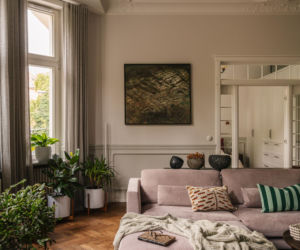 Secesyjny apartament w Poznaniu - projekt Maria Jachalska