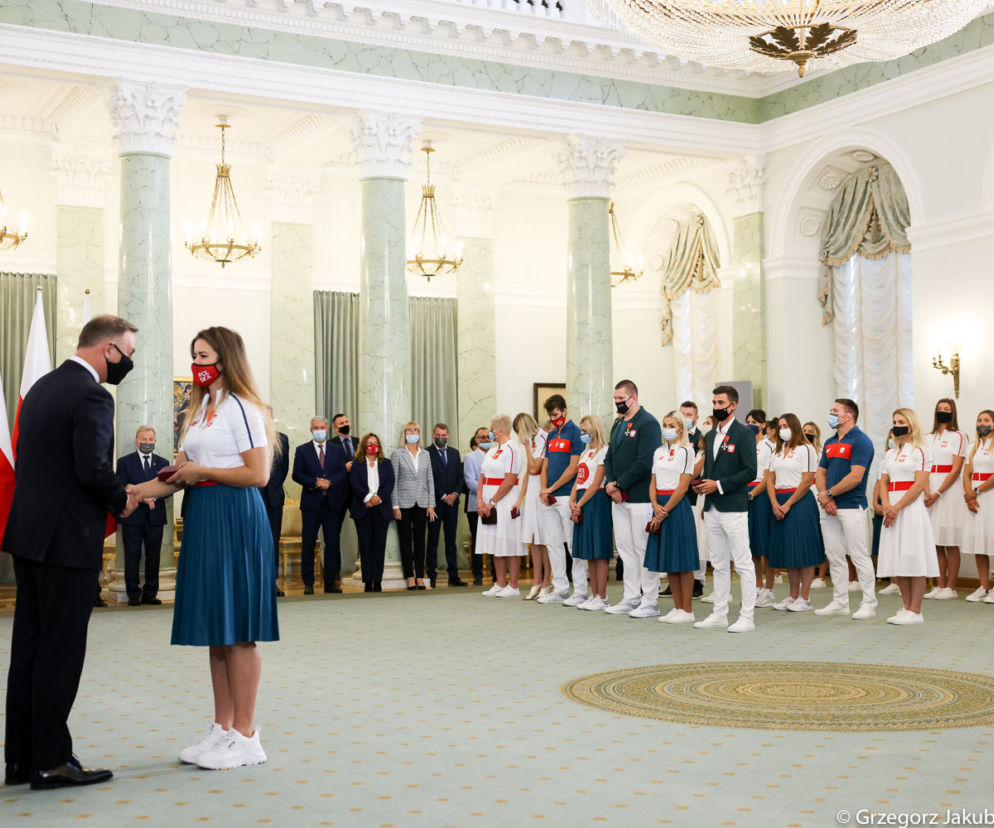 Maria Andrejczyk i Wojciech Nowicki odznaczeni przez Prezydenta RP [ZDJĘCIA]