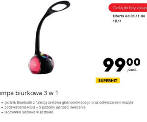 Lampa biurkowa 3 w 1 Smukee - cena:99,00 zł