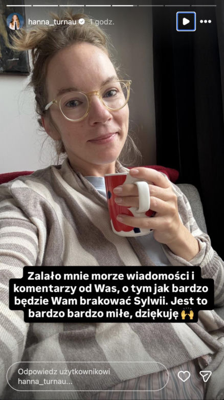 M jak miłość. Hanna Turnau o odejściu z serialu