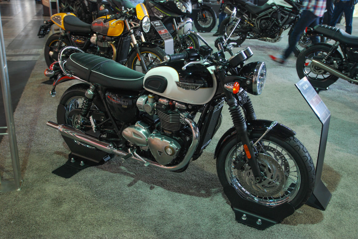Motocykle Triumph na Targach Poznań Motor Show 2017