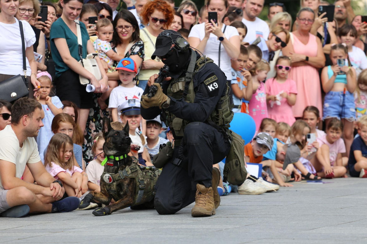 Lublin na niebiesko! Policyjny piknik przyciągnął tłumy