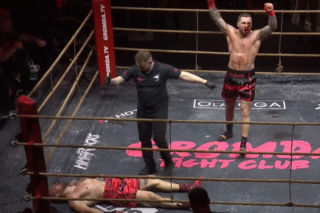 Brutalny nokaut Balboy! Gwiazda GROMDY nie ma litości dla rywali, ciężkie nokauty