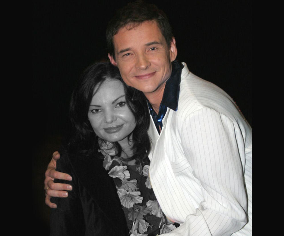 Przemysław Babiarz z żoną