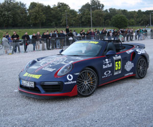 Gumball 3000 2017 w Warszawie pod Stadionem Narodowym