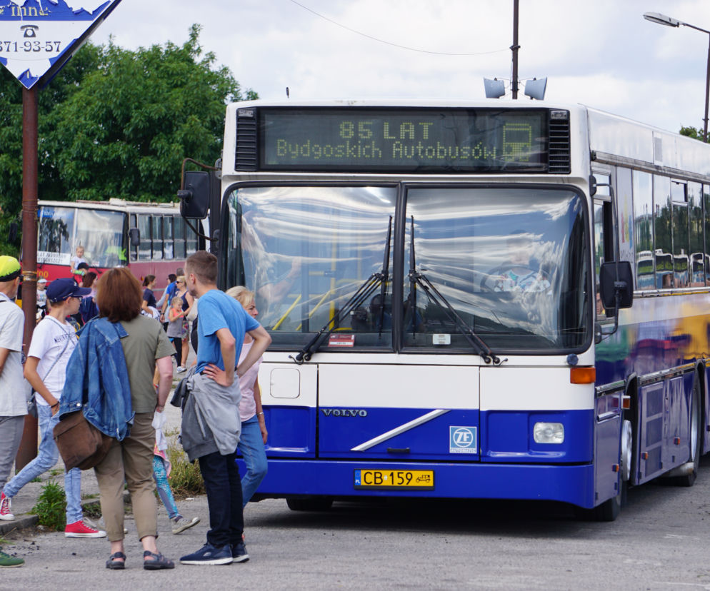 Zlot zabytkowych autobusów 2021 w Bydgoszczy