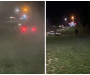 Radymno. Kierowca BMW wjeżdżał w ludzi [ZDJĘCIA]