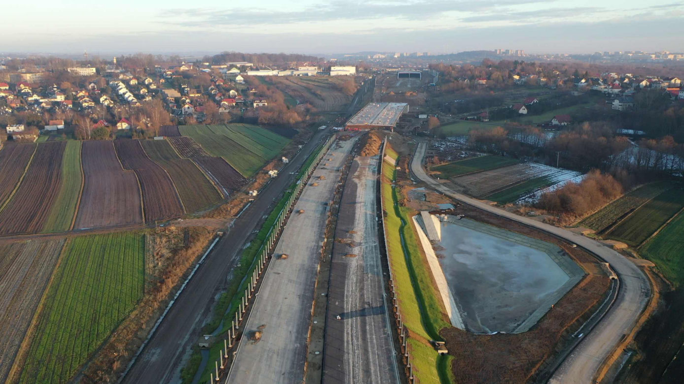 Północna obwodnica Krakowa. Sprawdzamy postępy prac (STYCZEŃ)