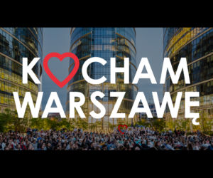 Ekspozycja Kocham Warszawę w plenerowej galerii sztuki Art Walk