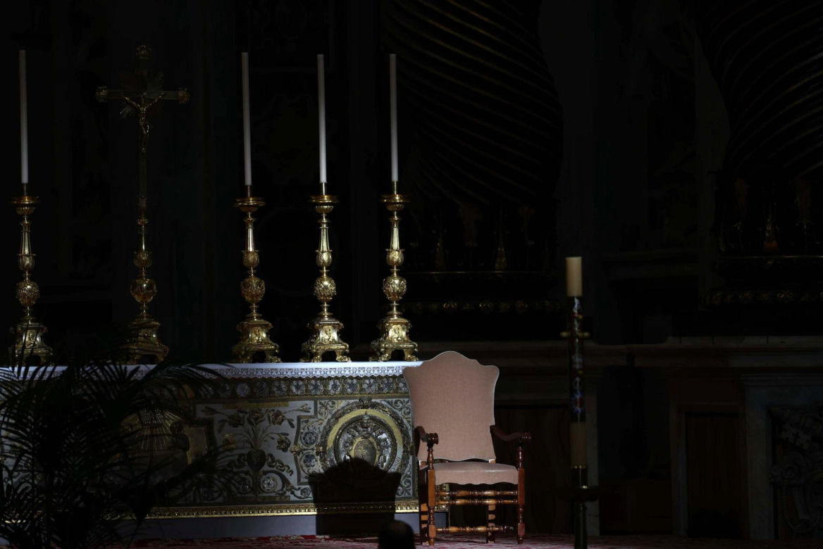 Trumna Papieża.