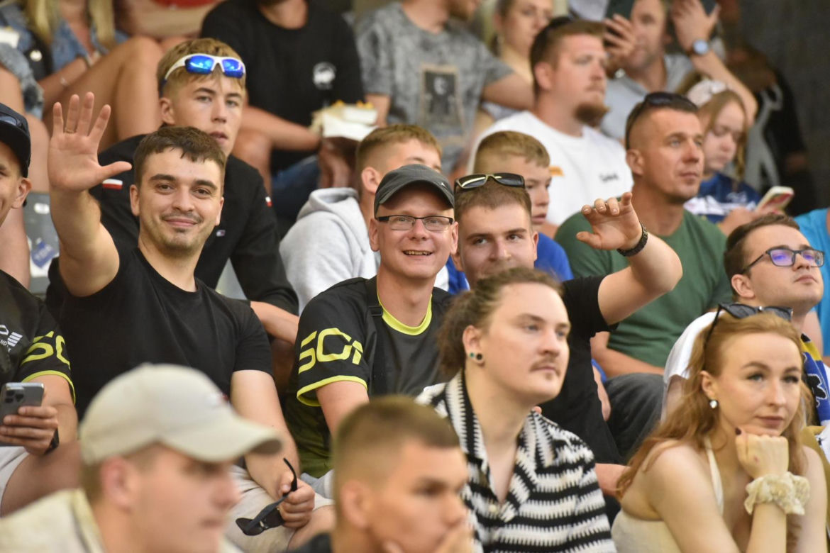PRES Grupa Deweloperska Toruń - Orlen Oil Motor Lublin, zdjęcia kibiców z meczu 9. kolejki PGE Ekstraligi na Motoarenie