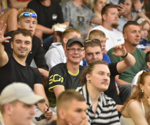 PRES Grupa Deweloperska Toruń - Orlen Oil Motor Lublin, zdjęcia kibiców z meczu 9. kolejki PGE Ekstraligi na Motoarenie