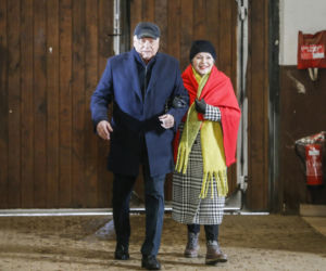 Na Wspólnej: Agnieszka Olszewska (Katarzyna Walter), Ryszard Heblewski (Tadeusz Huk)