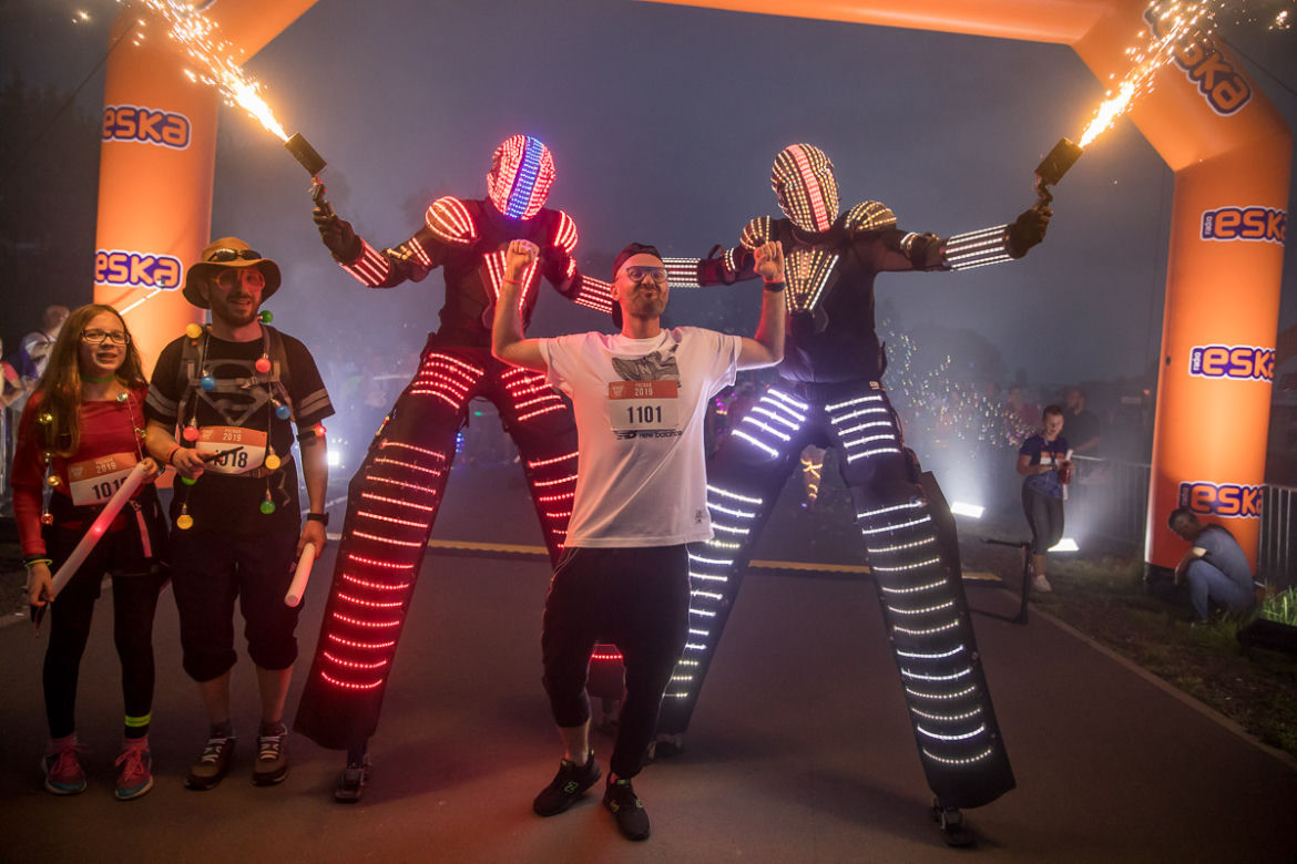 ESKA LEDs RUN  - zdjęcia z biegu innego niż wszystkie