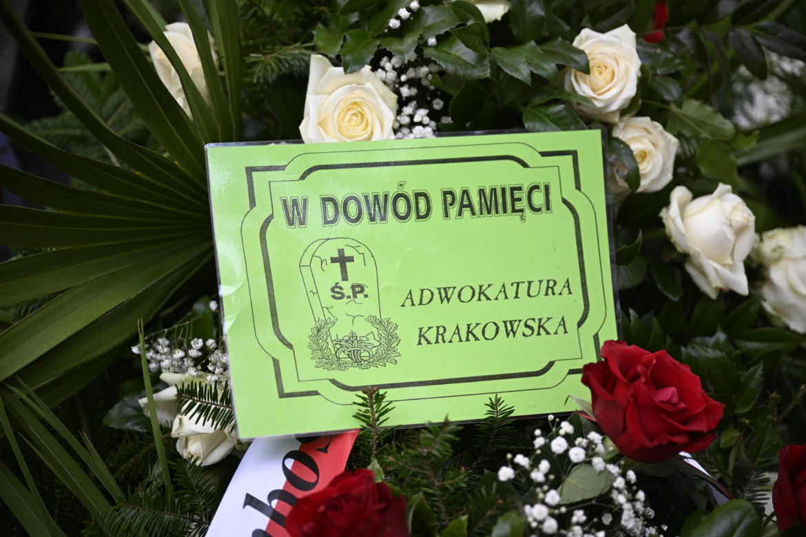 Grób prof. Adama Strzembosza